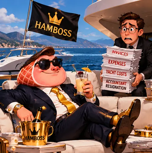 HamBoss story illustration: A reasonable business trip