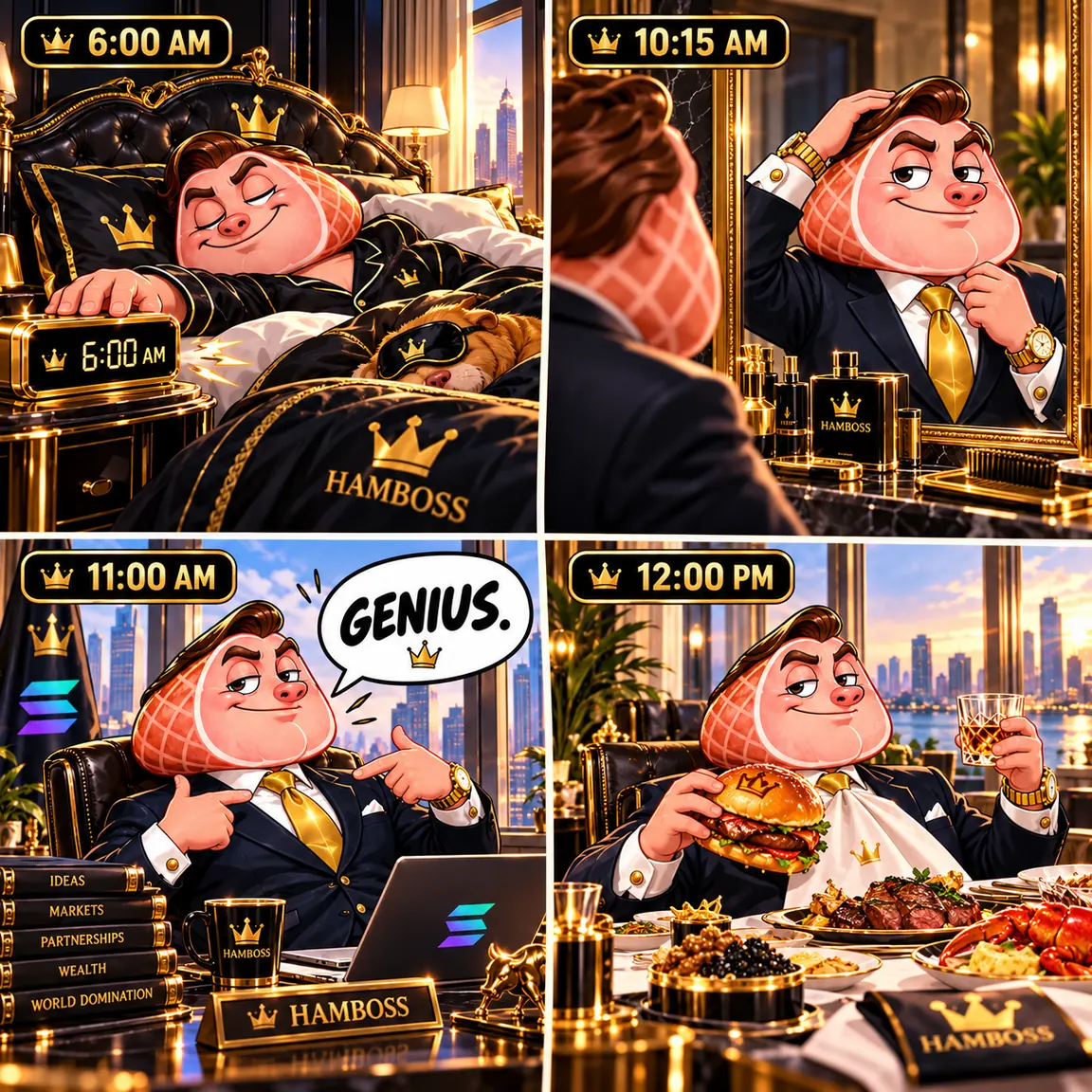HamBoss story illustration: The legendary five-year plan